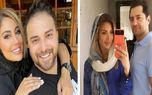 شباهت عجیب همسر بابک جهانبخش و زن بهرام رادان ! / چه نسبتی با هم دارند ؟! + شغل های اعیانی شان را ببینید